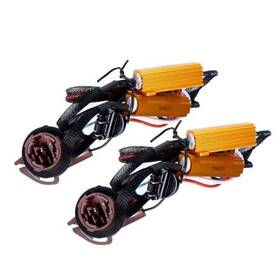 Dogmpn6 Dogary Car 3157 Brake Light Resistor Decoders 50w Anti-flicker 2 Pcs Multicolored