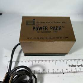 3807 Eldon Vintage Working Usa Toy Train Power Pack Transformer #3807-works