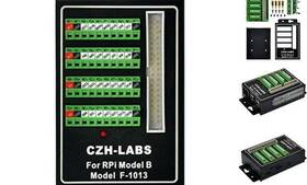 Md-f1019-1 Electronics-salon Rpi Screw Terminal Block Breakout Module With Aluminum For Pi1 2 3 B