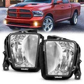 880006 Enerbitious Fog Lights Lamps Replacement For 2013 2014 2015 2016 2017 2018 Dodge Ram 1500