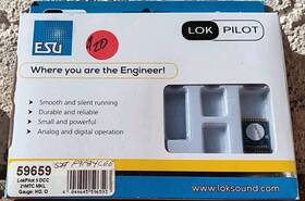59659 Esu New 2024 Lokpilot V5.0 Dcc Motor Decoder 21 Pin Mtc Mkl Marklin