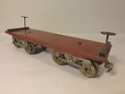 X1254 Flatcar Gauge Lionel 11 Maroon Standard Manufacturing