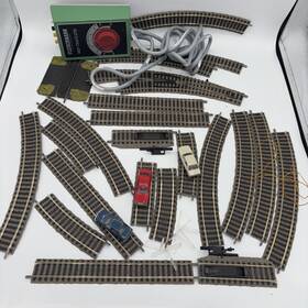 6735 Fleischmann Msf-trafo European Transformer With Us Adapter Tracks Cars