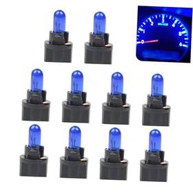 Fun8197 Flygun Car T5 Halogen Instrument Light 12v 1.2w Single-filament Air 10 Pcs Blue