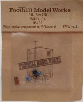 Fmw-02 Foothill Model Works Micro Receiver Components For Pfm Sound