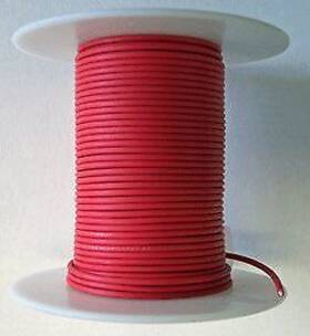 1cw16-1red Gargraves Single Conductor Stranded 16 Gauge Wire Red