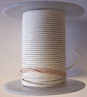 1cw16-1wht Gargraves Single Conductor Stranded 16 Gauge Wire White