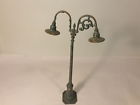 X1146 Gauge Green Standard Lamp Large Dk Shade Post 67 Lionel Double