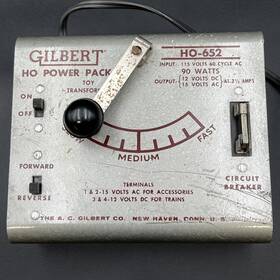 Ho-652 Gilbert Ho Train Transformer # Tested T
