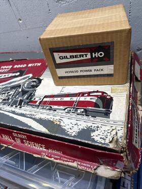 Ho9650 Gilbert O650 Ac Ho Vintage Power Pack 115/120 Volts 12 V Output Please Read