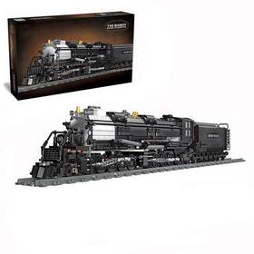 59005 Godiytoppy Bigboy Steam Train Building Kit And Engineering Toy Locomotive With T