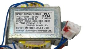 Zz-01040-17 Hamilton Technology Model Transformer Ac 120 Input/10v Output Tech