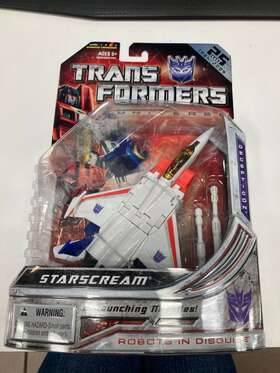 Hasbro 653569363309 Transformers Universe Deluxe Class Starscream 2008 Brand New-store