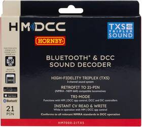 Hm7000-21txs Hobbies R7322 Bluetooth And Dcc Sound Decoder 21-pin - Accessories For