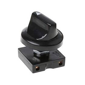 Jinshining 792483926334 Black 13a-125v/10a-250v Rotary Switch 4-position 3-speed Universal Speed