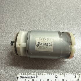 393851 Johnson 64240 Dc Motor #64240 Part # Used Working Great