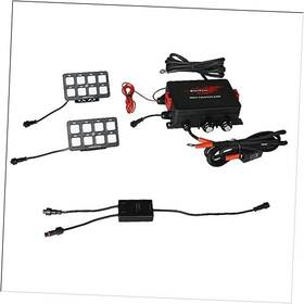 Uv100d Jusvic 717373633956 Dual Control Switch Panel Power Distribution System For 8 Gang