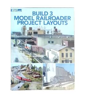Kal12821 Kalmbach Publishing Co. Three Model Railroad Project Layouts Train