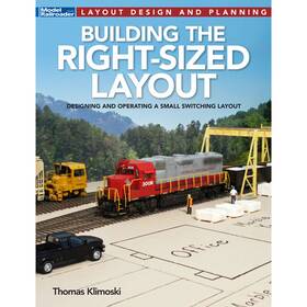 Kal12825 Kalmbach Publishing Co. Building The Right-sized Layout Train Books &