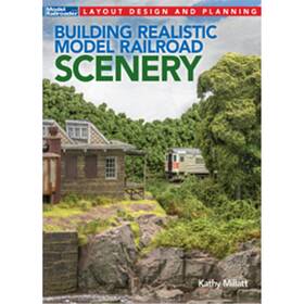 Kal12835 Kalmbach Publishing Co. Building Realistic Model Railroad Scenery Train