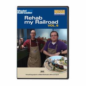 Kal15380 Kalmbach Publishing Co. Rehab My Railroad Vol. 6 Train Books And Videos