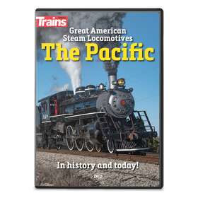 Kal16120 Kalmbach Publishing Co. Pacific Type Steam Locomotive Dvd Train Books &