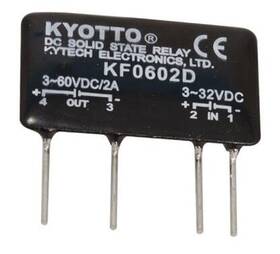 Kf0602d Kyoto Electric Dc-to-dc Solid State Relay 32 Volt Dc Input 2 Amp 4-pin 1.4 Inch L X