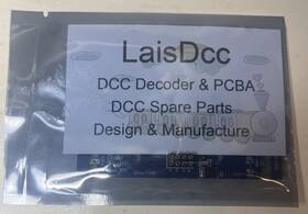 860030 Laisdcc Bachmann/athearn 8 Pin Dcc Ready Circuit Board Ho Scale For Model Trains New