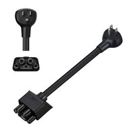 Nema-ts1450a Lenz Nema 5-15 Adapter Compatible Only With Tesla Mobile Charger Gen 2 And 3