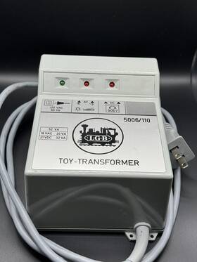 52va Lgb 5006/110 Toy Transformer Power Supply 21 Vdc 18 Vac Tested