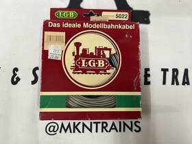 5022 Lgb Cable/ Wire 40 Meters Single Conductor Gray Nib West Germany