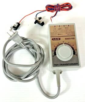 K-1105 Lgb 5003/110 G-gauge 16vac Model Railroad Toy Transformer 120v With Track Connector