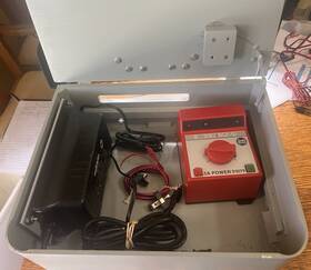 51079-60195 Lgb / Marklin 51079 5a Controller 60195 100va Power Station Custom Wood Case Video
