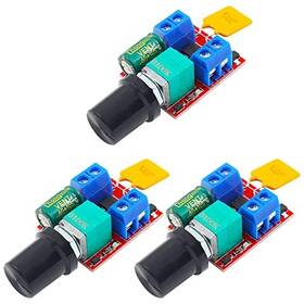 Vcd20228297 Lifcratms 3 Pack Mini Pwm Dc Motor Speed Controller 3v 6v 12v 24v 35v 5a