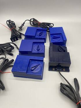 0180a Life-like Lot Of 5 Transformer Train Controllers -untested