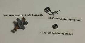 1033-98 Lionel 1033-99 1033 Transformer Parts Switch Shaft Spring Sleeve 1033-42 And 99