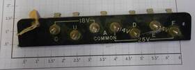 21-101 Lionel Transformer Terminal Plate