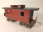 X1885 Lionel Standard 117 Gauge Red Mfg Dk Caboose