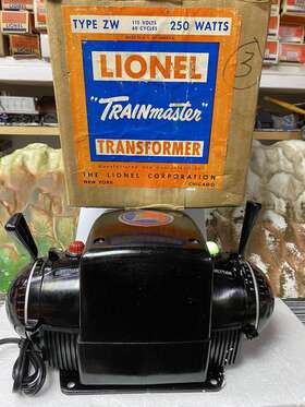 Zw250 Lionel Trainmaster Transformer Without Rig.box C-7 See Description