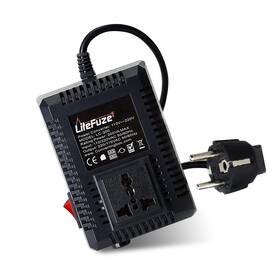 Lc-300e Litefuze 300 Watt Step Up/step Down Travel Voltage Converter 220/110v To 110/220v Con