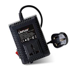 Lc-300uk Litefuze 300 Watt Step Up/step Down Travel Voltage Converter 220/110v To 110