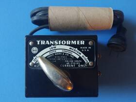 1249 Louis Marx & Co. Inc. Vintage Toy Train Transformer / Speed Control No