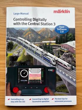 03093 Marklin - Large Manual Inch Controlling Digitally With The Central Station 3