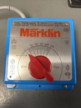 37540 Marklin 220v Transformer Ho Scale Trains No Adapter
