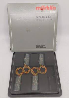 6073 Marklin Ho Scale K73 Decoder Set Of 4 Ln/box