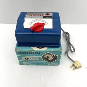 6114 Marklin M Rklin 30 Va Transformer West Germany 110v / Blue