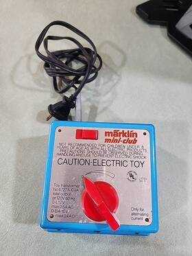6727 Marklin 6272 Mini Club Transformer No. Untested