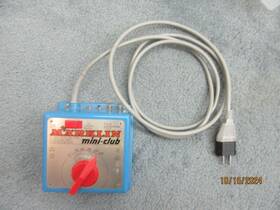 6731 Marklin Z - 10va Train Transformer Scale 220v With Adaptor Plug Tested