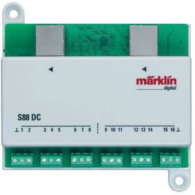 Mrk60882 Marklin S 88 Decoder/feedback Module For 2-rail Dc Layouts 60882