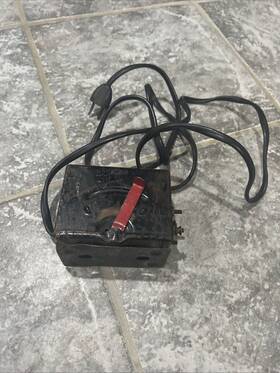 2.019.196 Marx Vintage Louis And Company Toy Train Transformer Untested Prewar 729